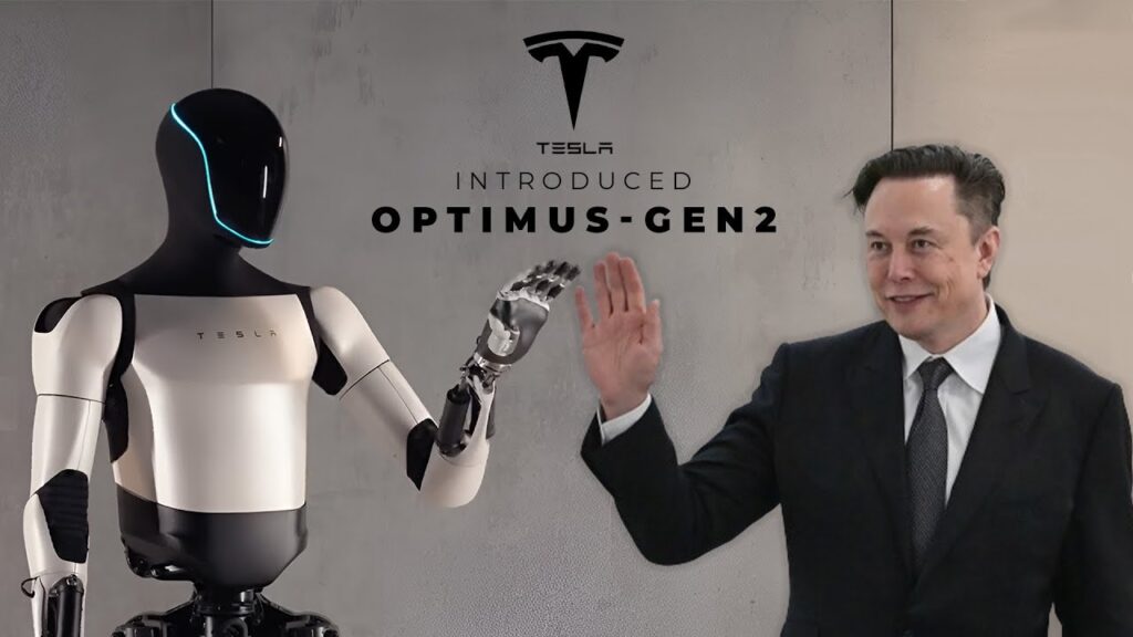 Tesla Optimus Gen-2 AI Robot